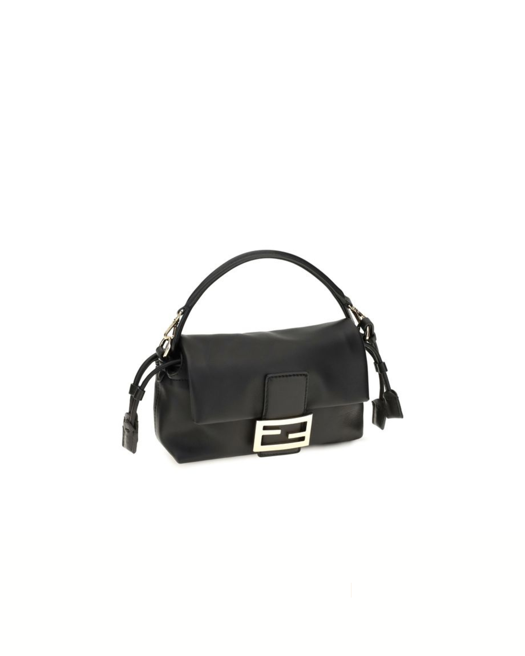 Fendi Small Baguette Soft Nappa Leather Handbag