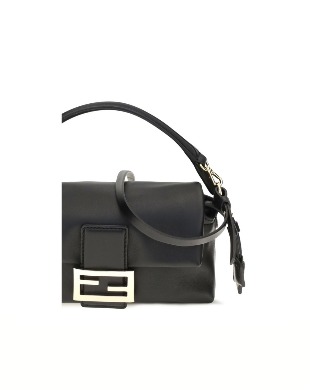 Fendi Small Baguette Soft Nappa Leather Handbag