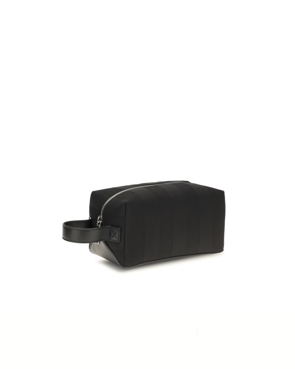 Fendi Striped Beauty Case Black