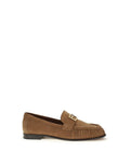 Fendi – Suede FF Loafers Brown
