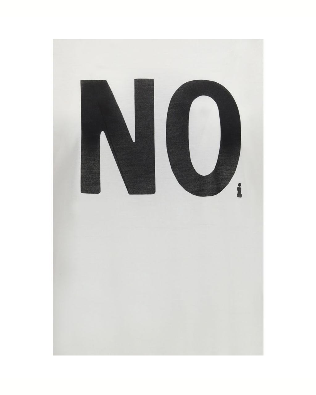 Fendi T-Shirt Noi in Jersey di Cotone Bianco