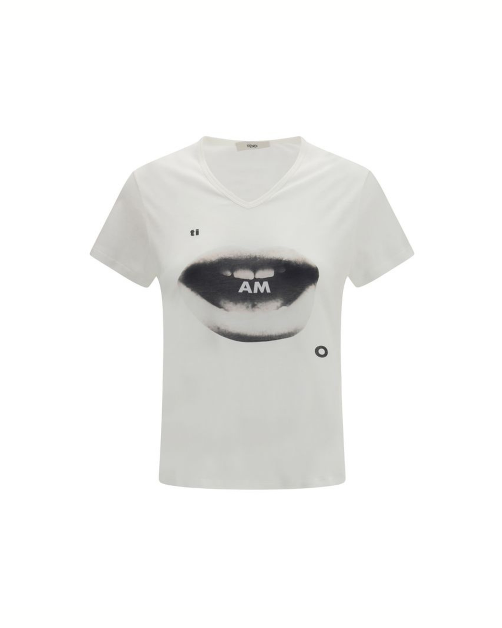 Fendi Ti Amo Print Jersey T-Shirt