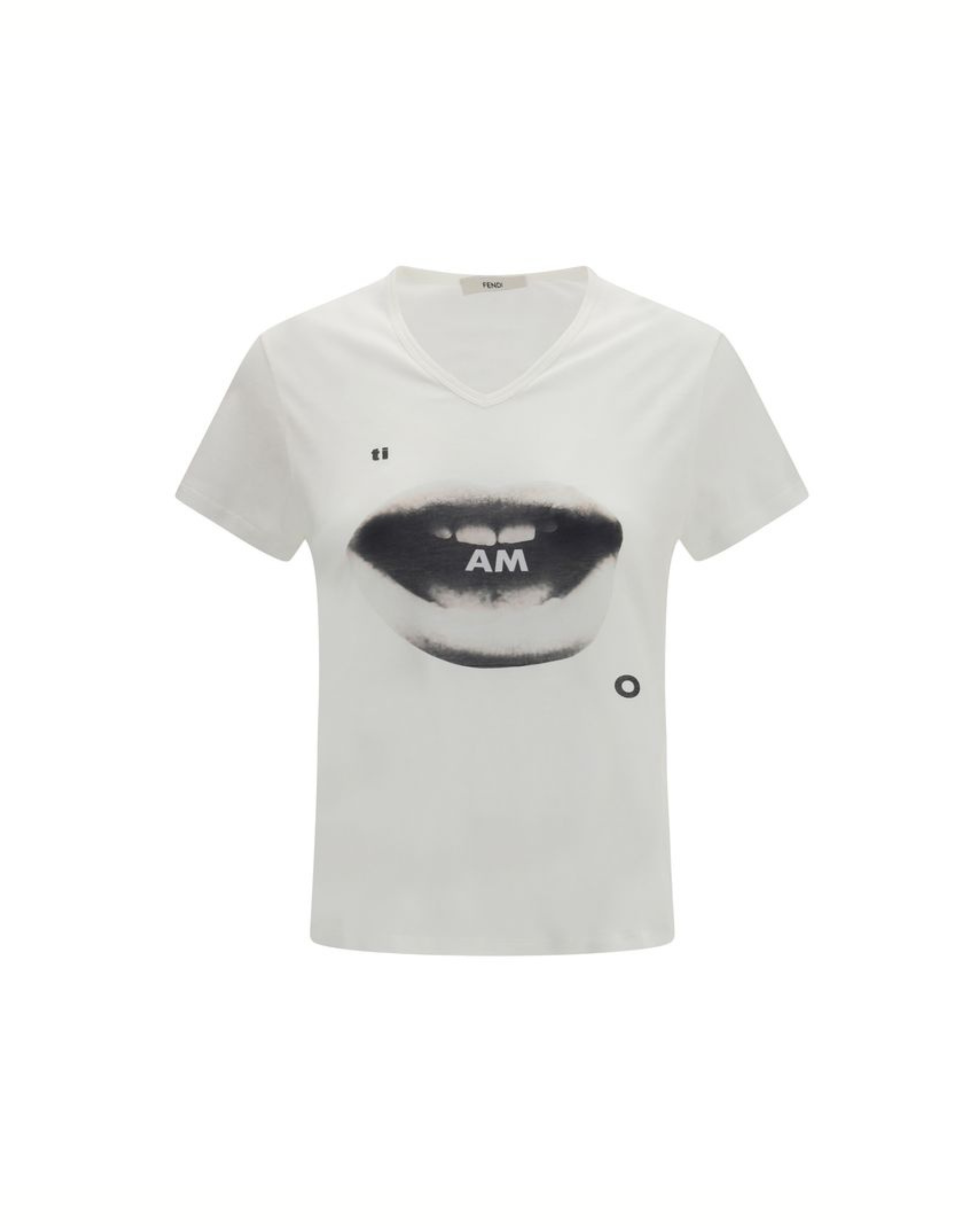 Fendi Ti Amo Print Jersey T-Shirt