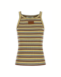 Fendi Top a Coste Multicolor