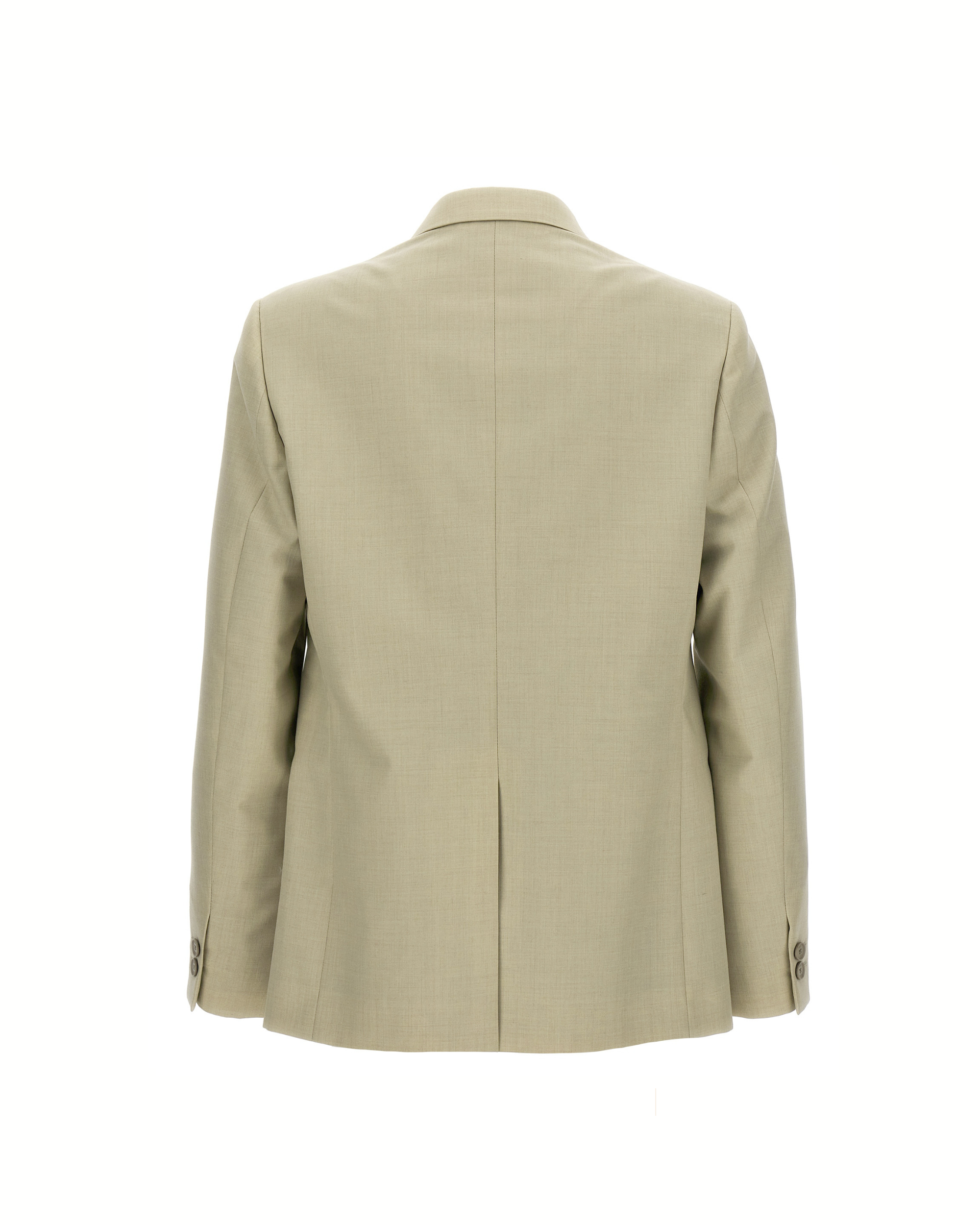 Fendi Virgin Wool Single-Breasted Blazer