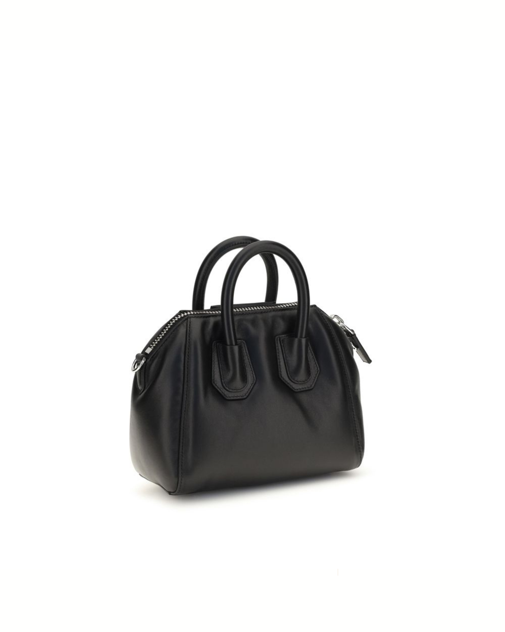 Givenchy – Antigona Bomber Mini Handbag in Pelle di Agnello Nera
