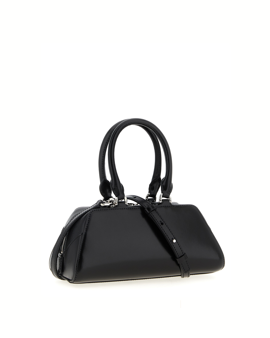Givenchy - Antigona East-West Mini Borsa Nera in Pelle di Vitello