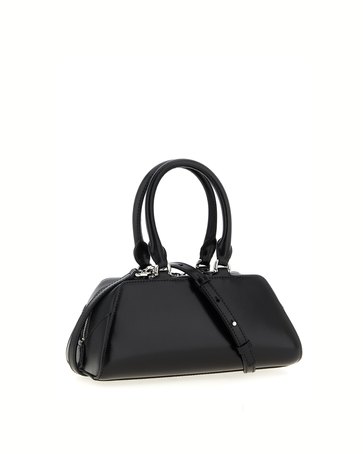 Givenchy - Antigona East-West Mini Borsa Nera in Pelle di Vitello