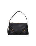 Givenchy – Borsa a Spalla Donna in Pelle Nera con Borchie e Fibbie Dorate