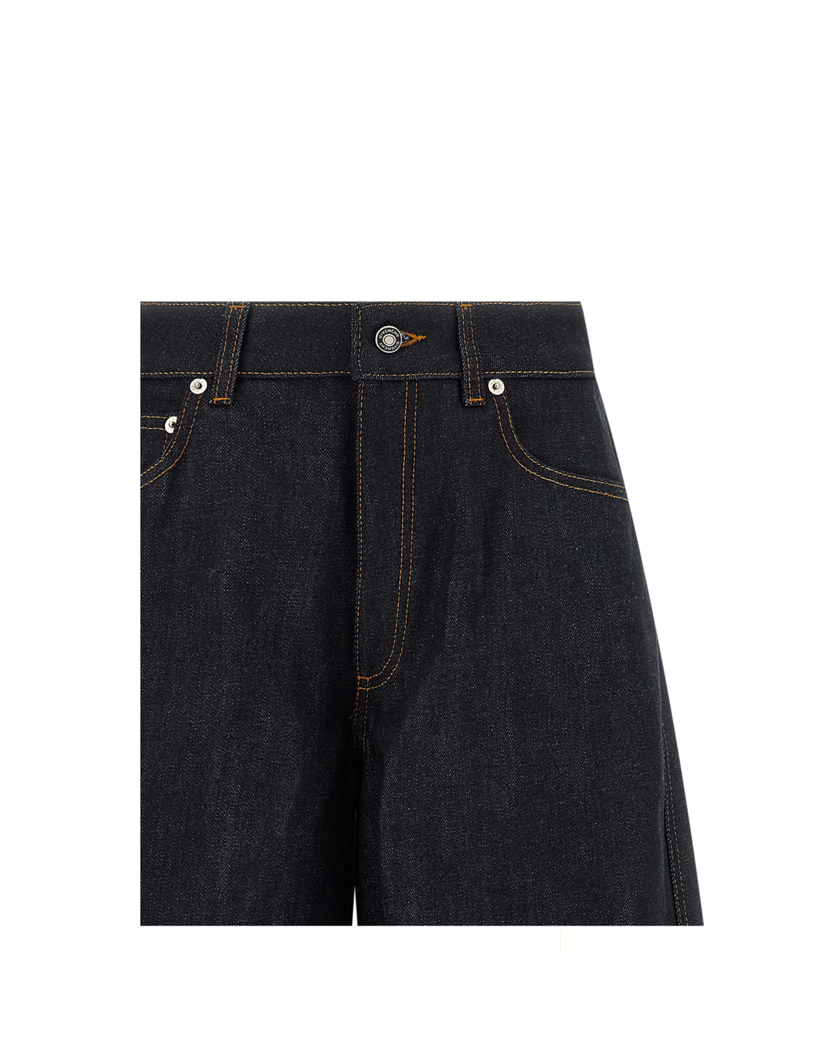 Givenchy – Wide-Leg Blue Jeans with Maxi Cuffs