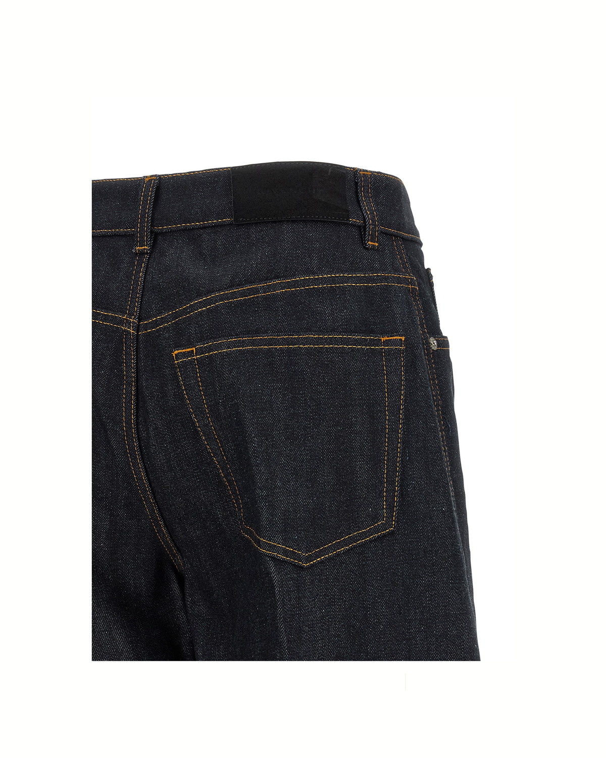 Givenchy – Wide-Leg Blue Jeans with Maxi Cuffs