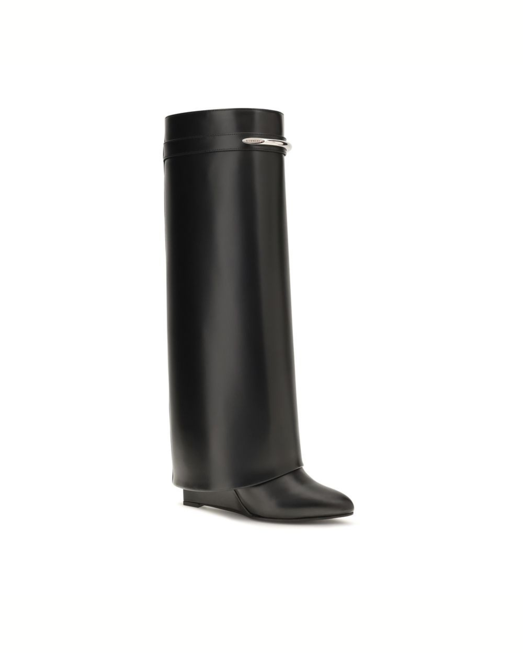 Givenchy – Stivali Shark in Pelle di Vitello Nera