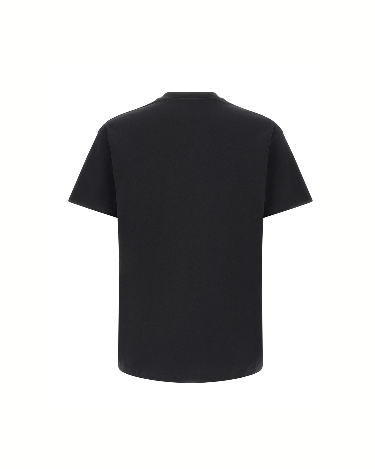 Givenchy – T-Shirt Uomo Nera in Cotone con Maxi Logo Givenchy Paris Bianco