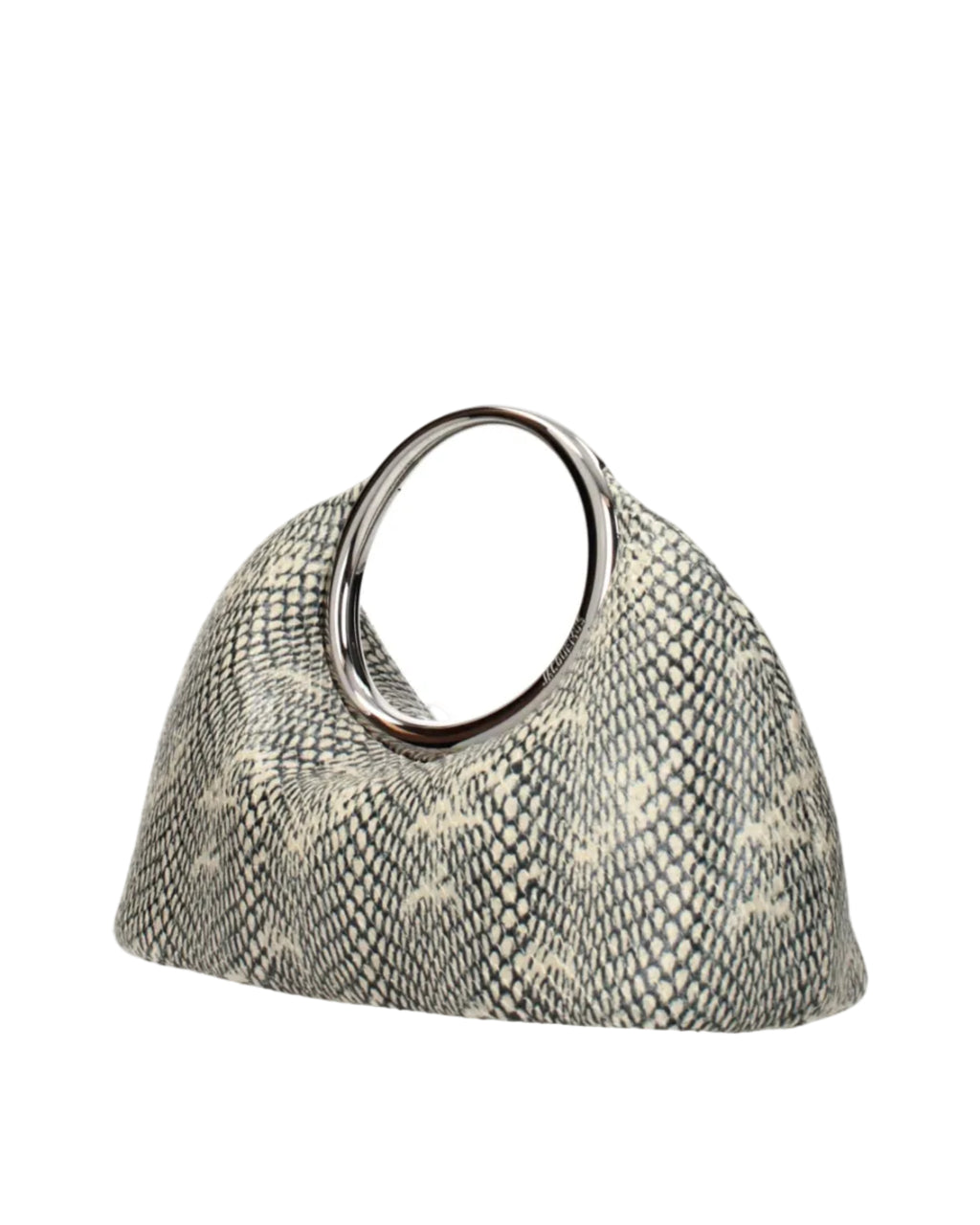 Jacquemus – Leather Handbag Python Beige