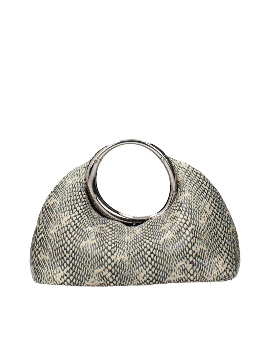 Jacquemus – Leather Handbag Python Beige