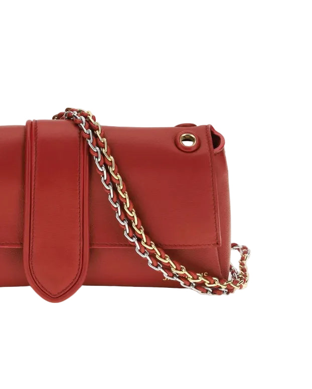 Jacquemus – Le Bambino Chaine Shoulder Bag Red