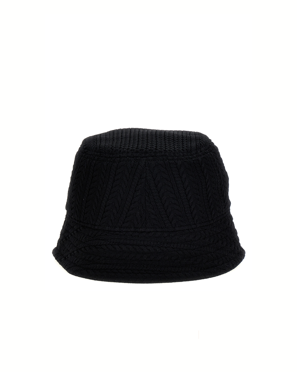 Jacquemus Le Bob Belo – Cappello Bucket Intrecciato Nero Unisex