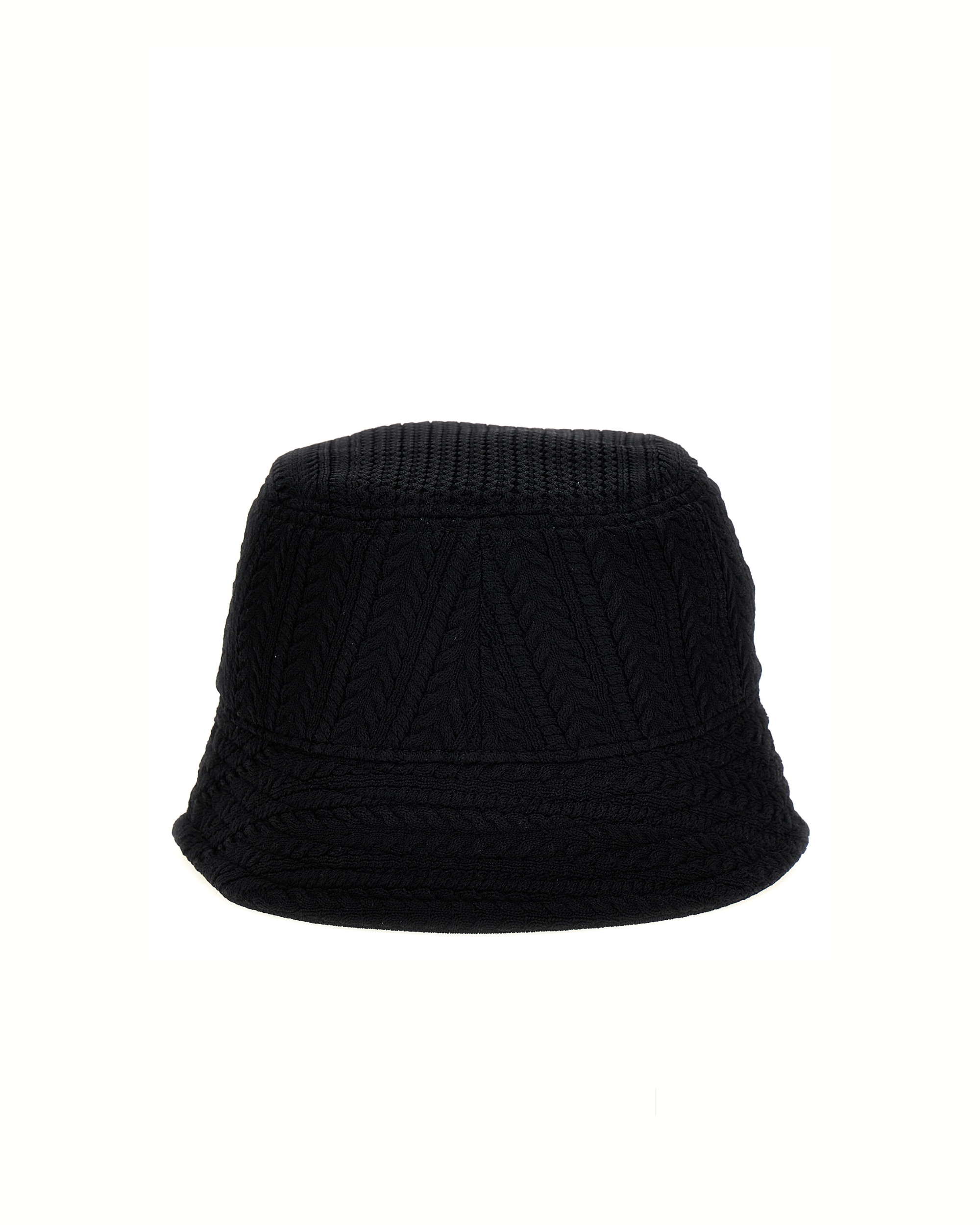 Jacquemus Le Bob Belo – Cappello Bucket Intrecciato Nero Unisex