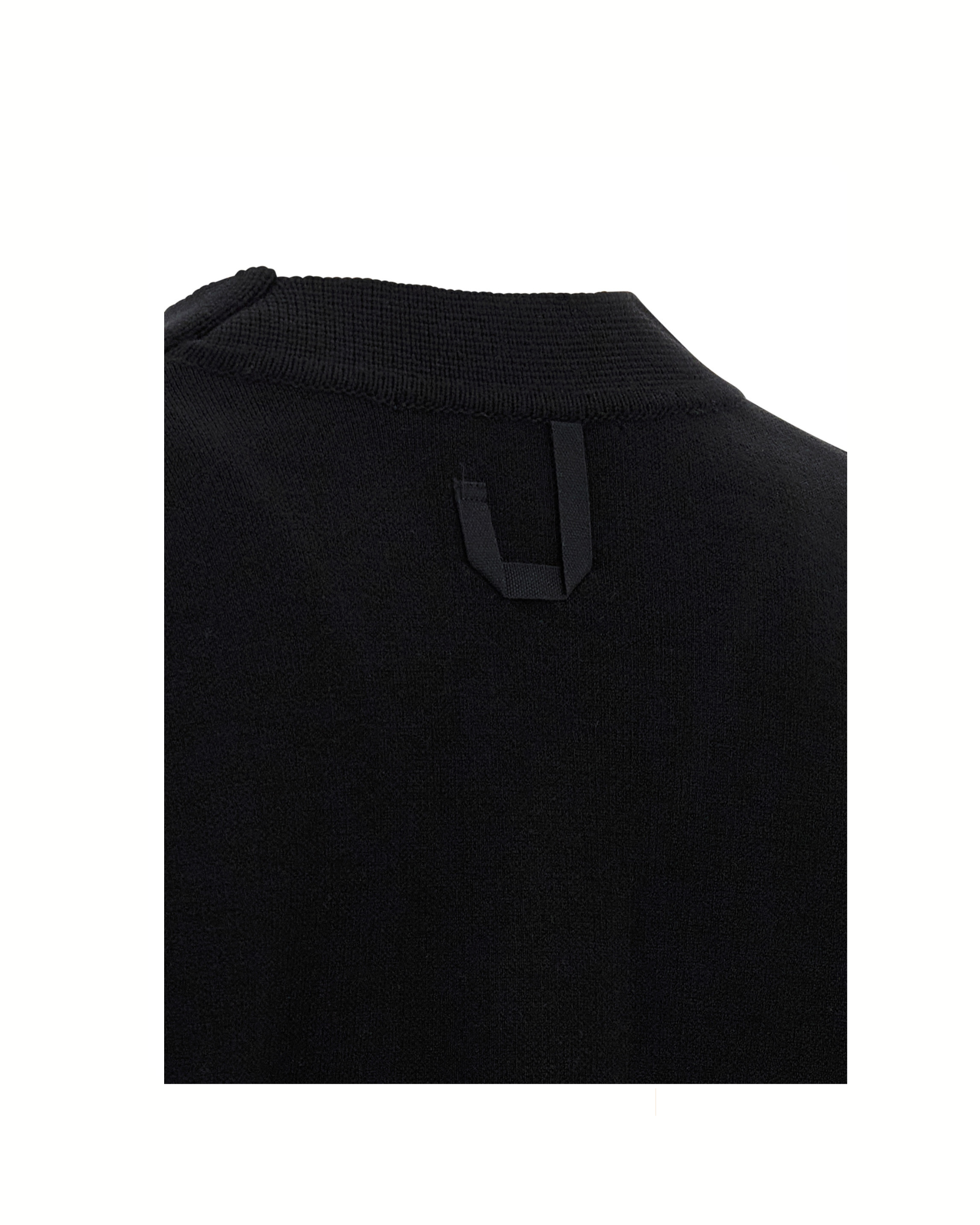 Jacquemus Le Cardigan Doppio – Cardigan in Lana Merino Nero Uomo