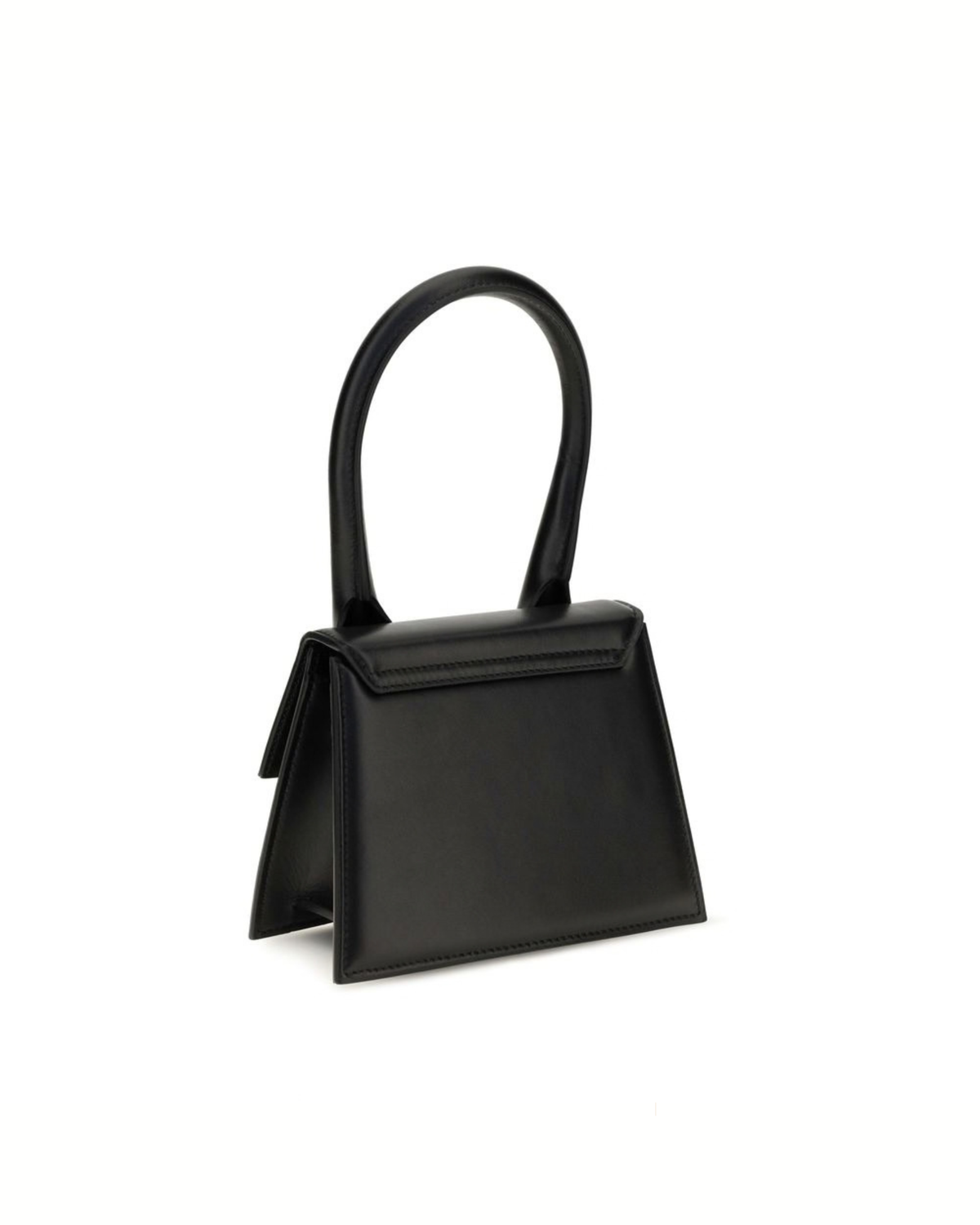 Jacquemus Le Chiquito Medium Borsa Nera in Pelle