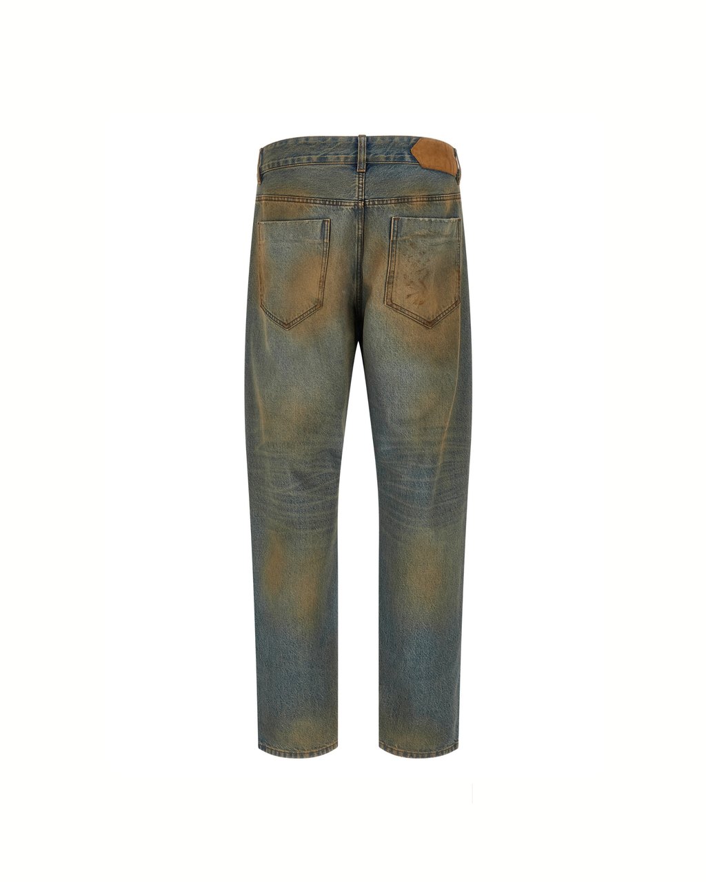 Jacquemus Le De-Nîmes Berger – Jeans in Denim Vintage Multicolor Uomo