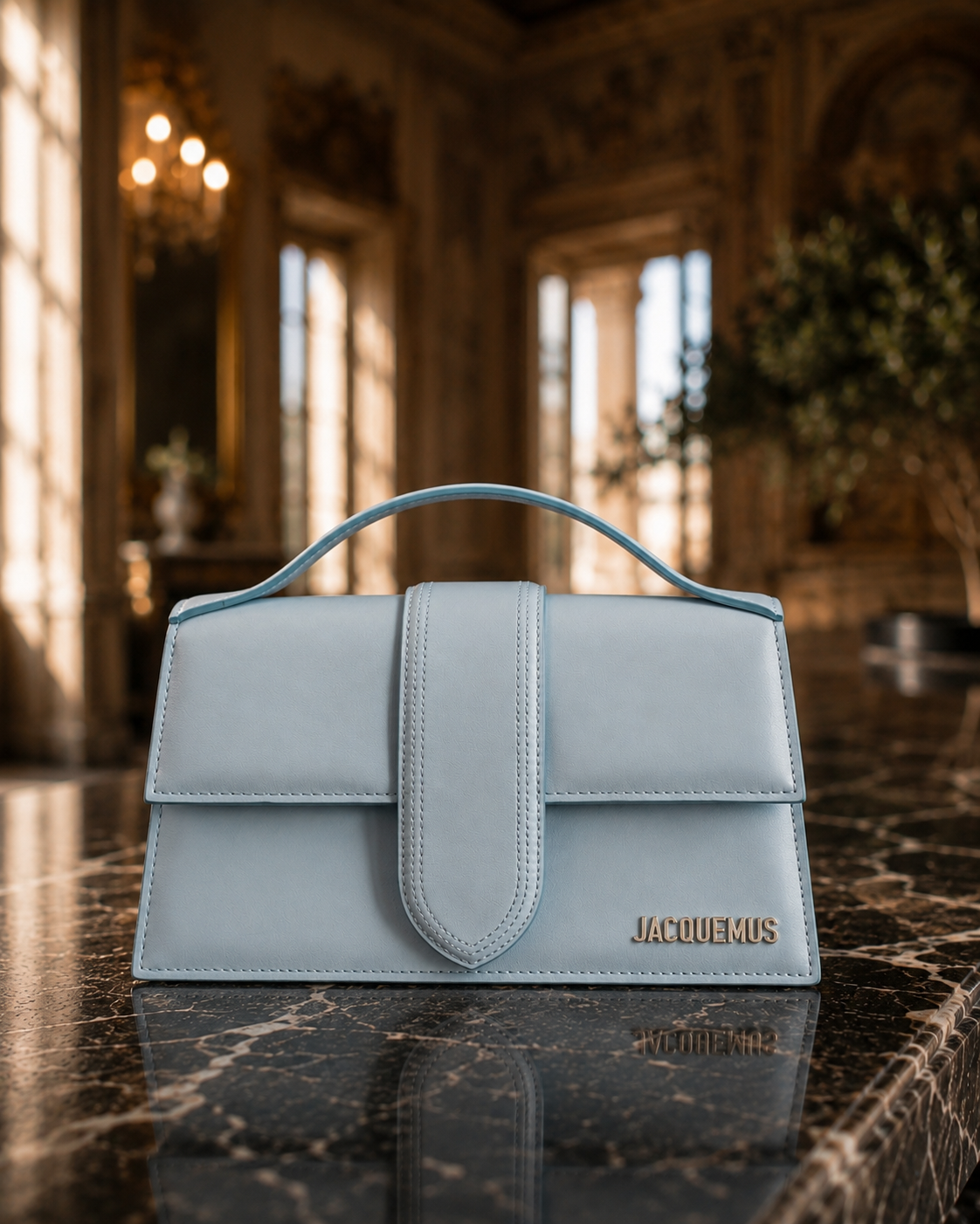 Jacquemus Le Grand Bambino Pale blue