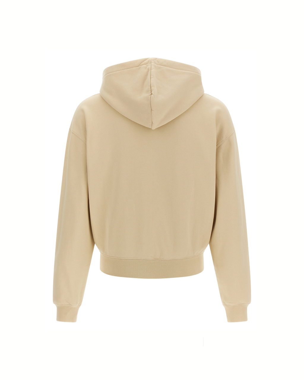 Jacquemus Le Hoodie Grip Gros Grain – Felpa con Cappuccio e Zip Beige Uomo