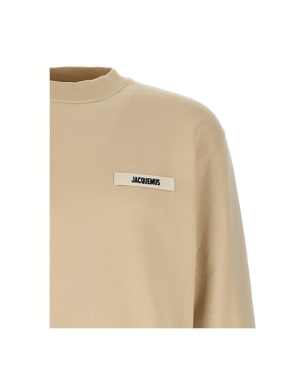 Jacquemus Le Sweatshirt Gros Grain Beige