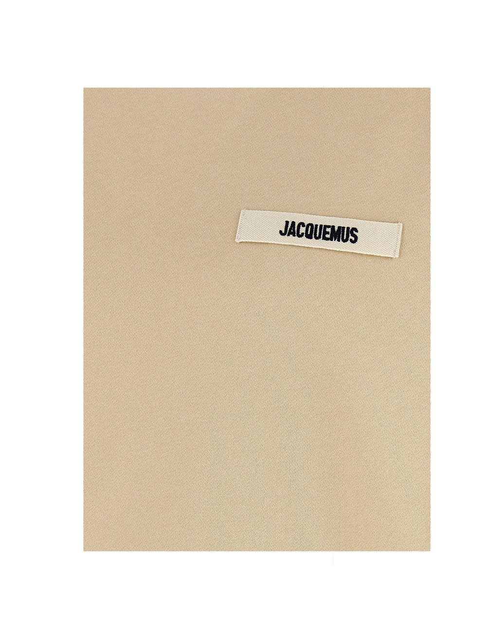 Jacquemus Le Sweatshirt Gros Grain Beige