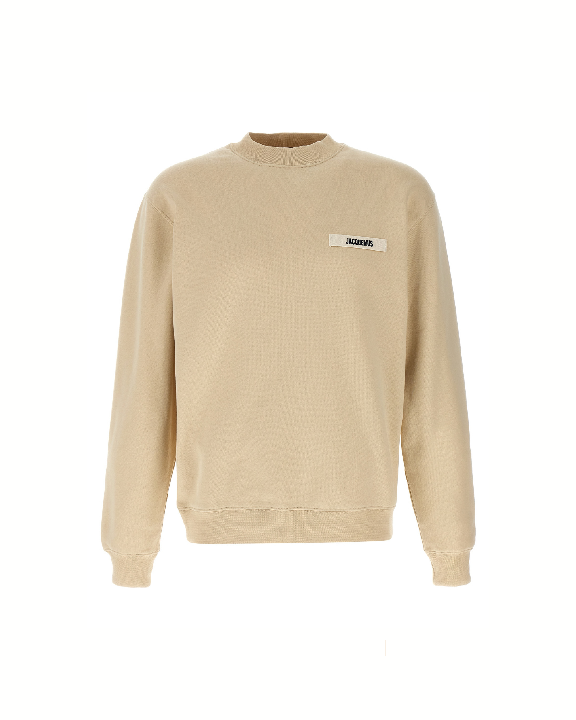 Jacquemus Le Sweatshirt Gros Grain Beige