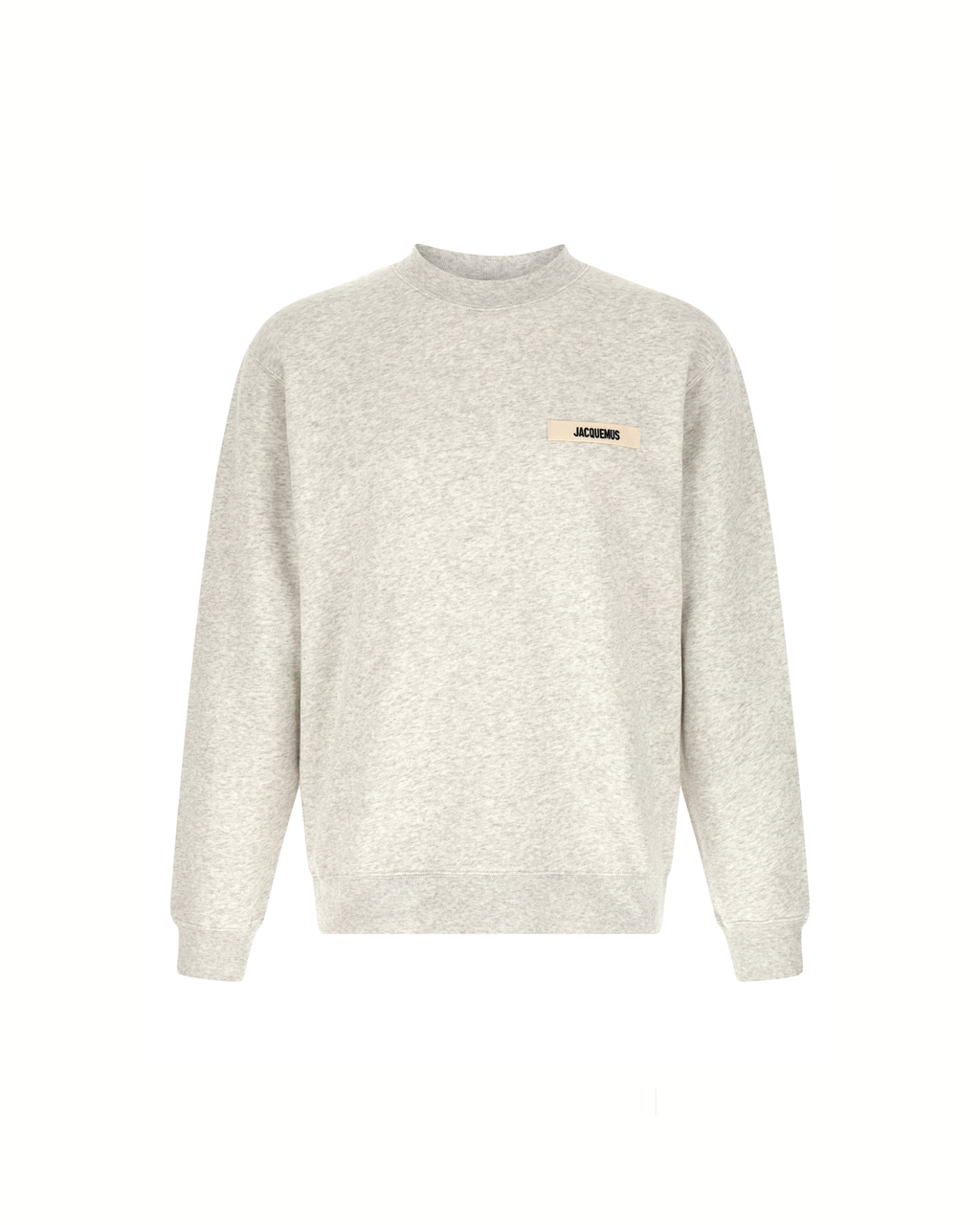 Jacquemus Le Sweatshirt Gros Grain Gray