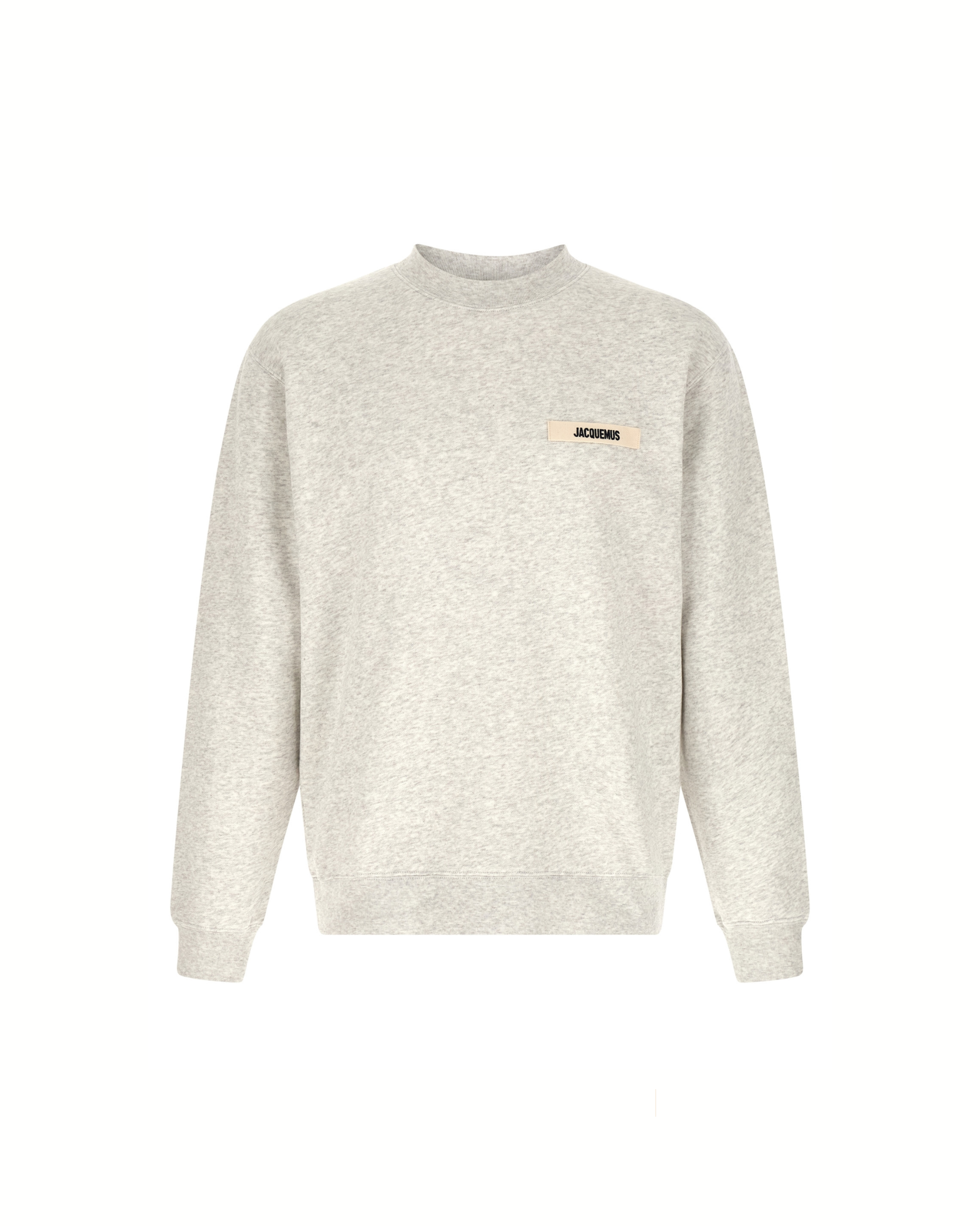 Jacquemus Le Sweatshirt Gros Grain Gray