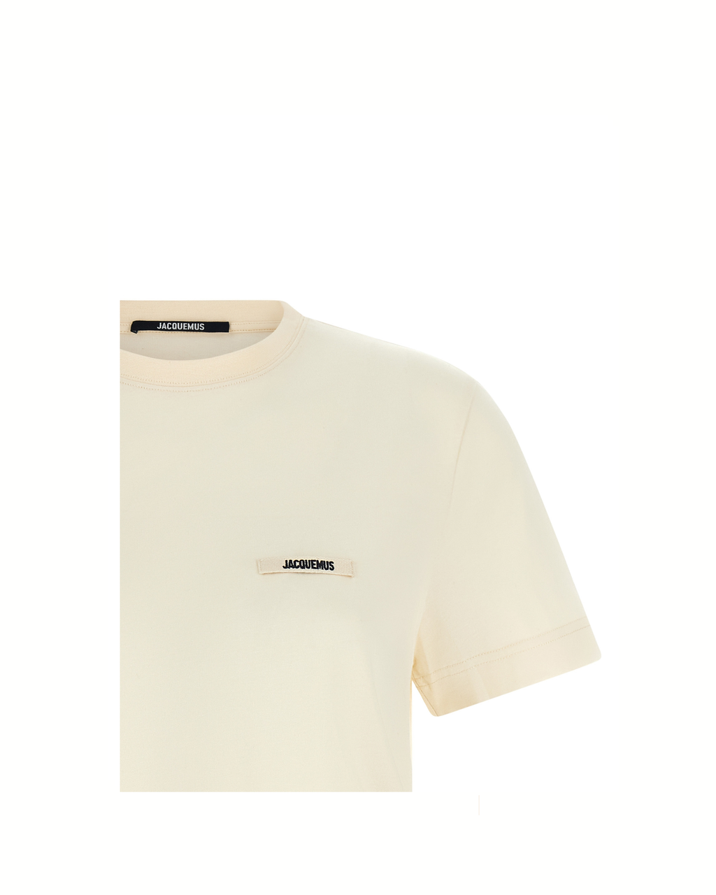 Jacquemus Le T-Shirt Gros Grain Beige