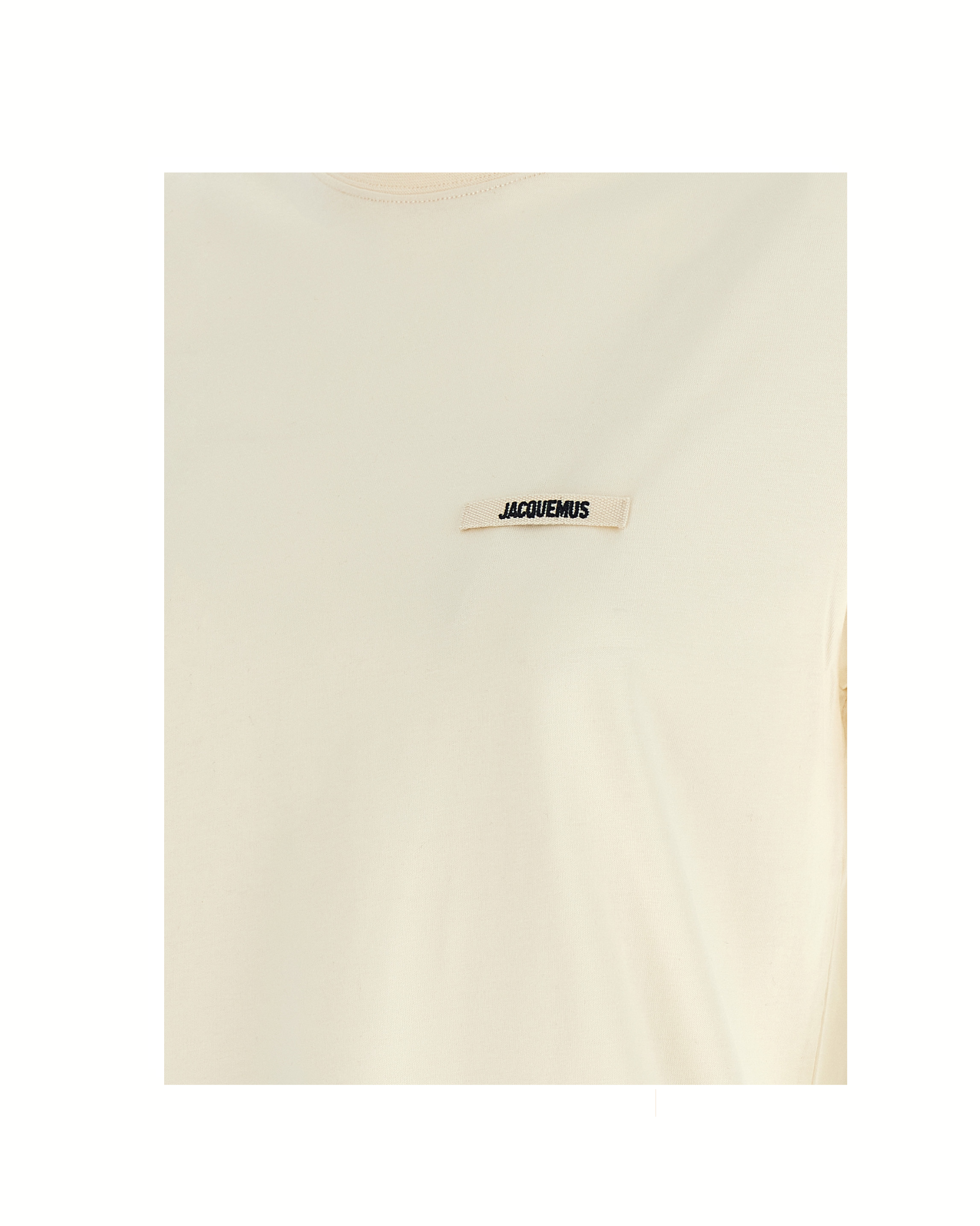 Jacquemus Le T-Shirt Gros Grain Beige