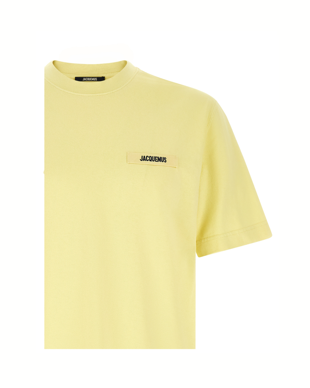 Jacquemus Le T-shirt Gros-Grain Yellow