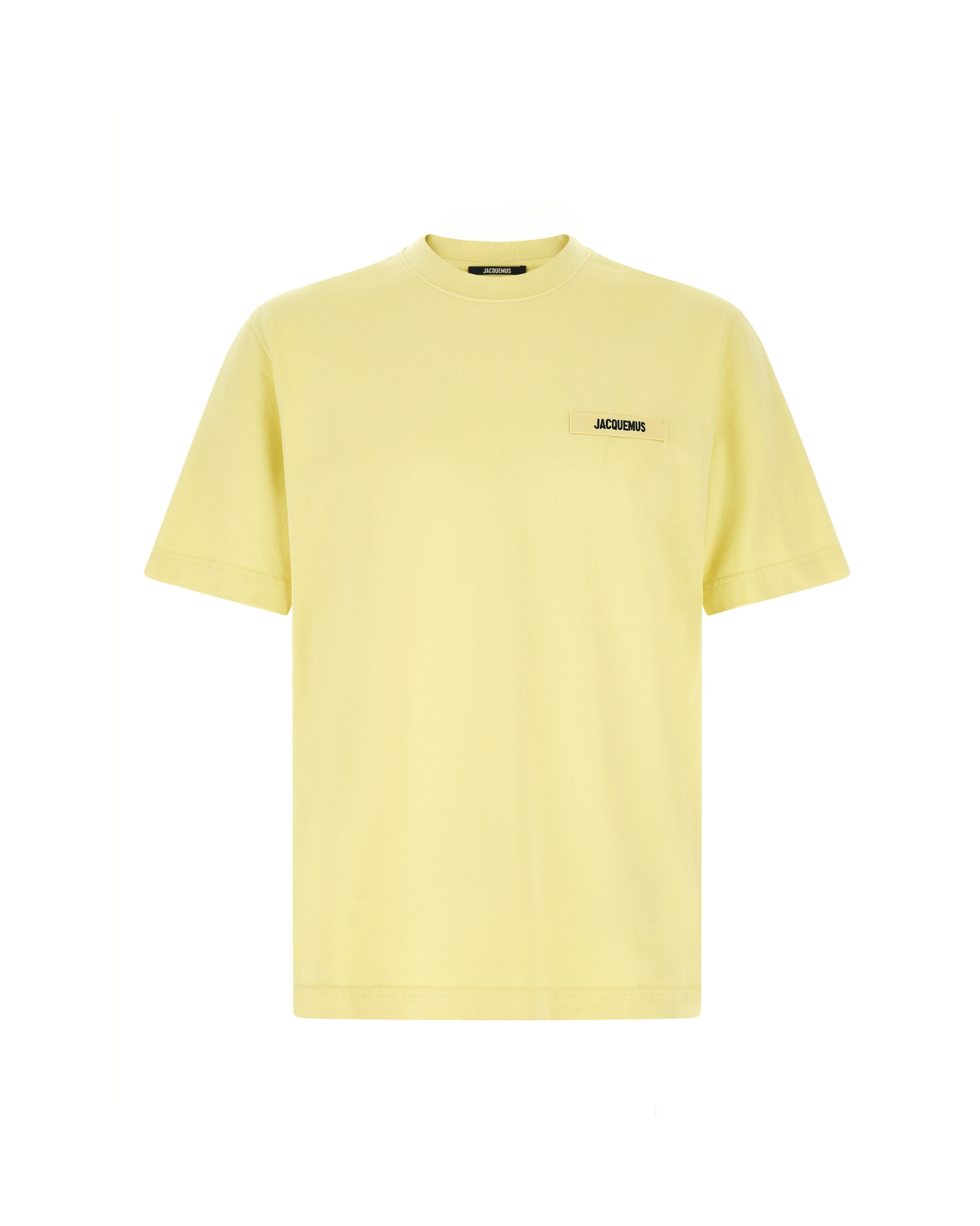 Jacquemus Le T-shirt Gros-Grain Yellow