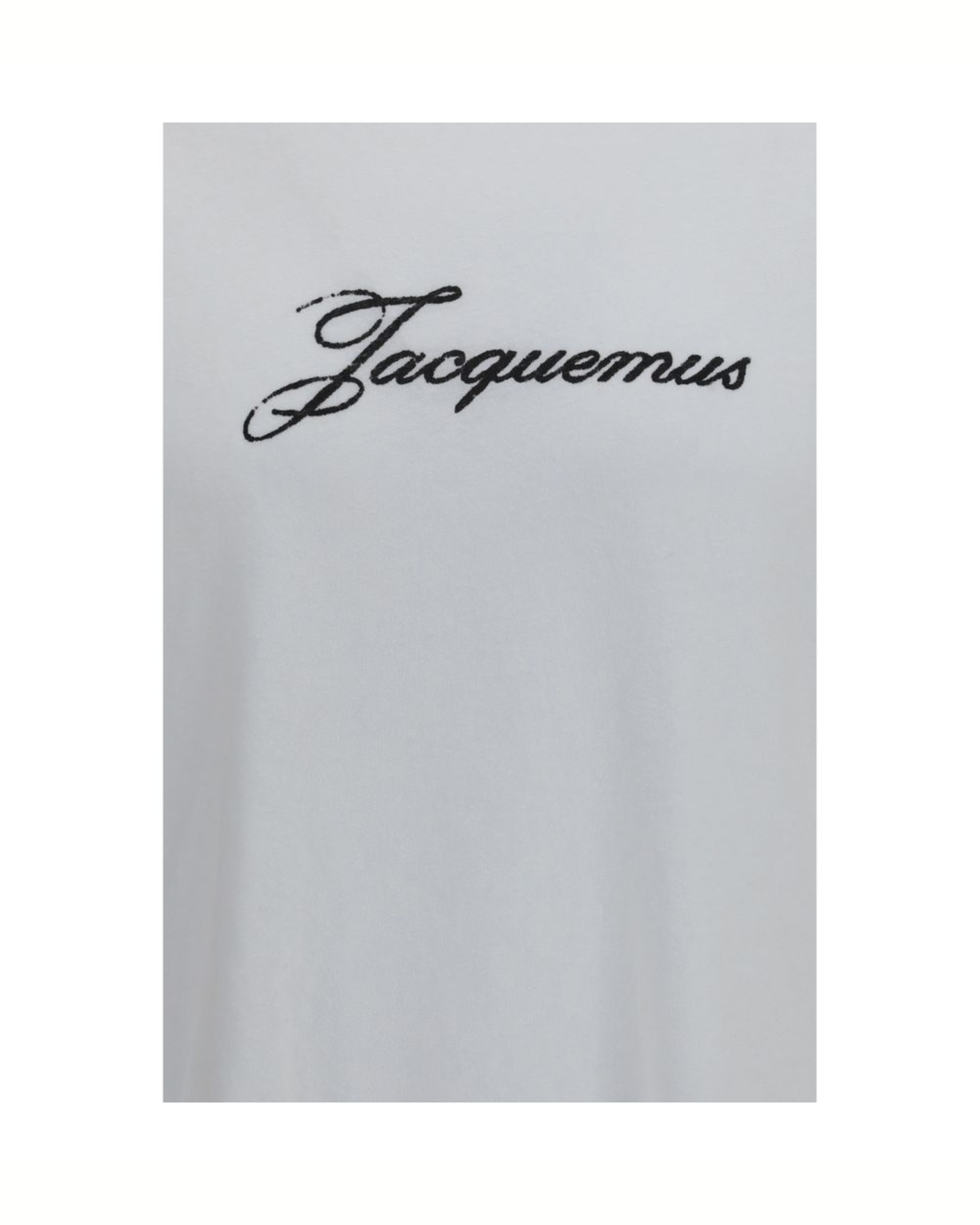 Jacquemus – Logo Cotton T-Shirt White
