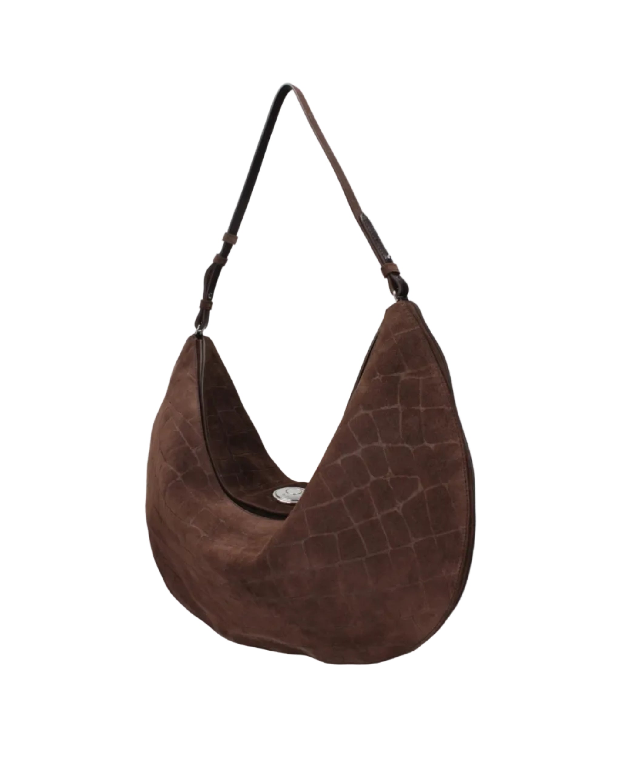 Jacquemus – Suede Shoulder Bag Brown