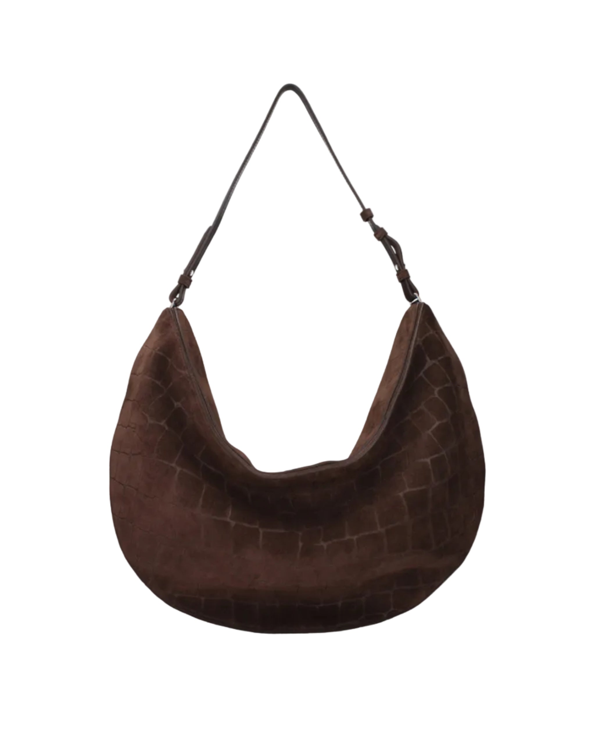 Jacquemus – Suede Shoulder Bag Brown