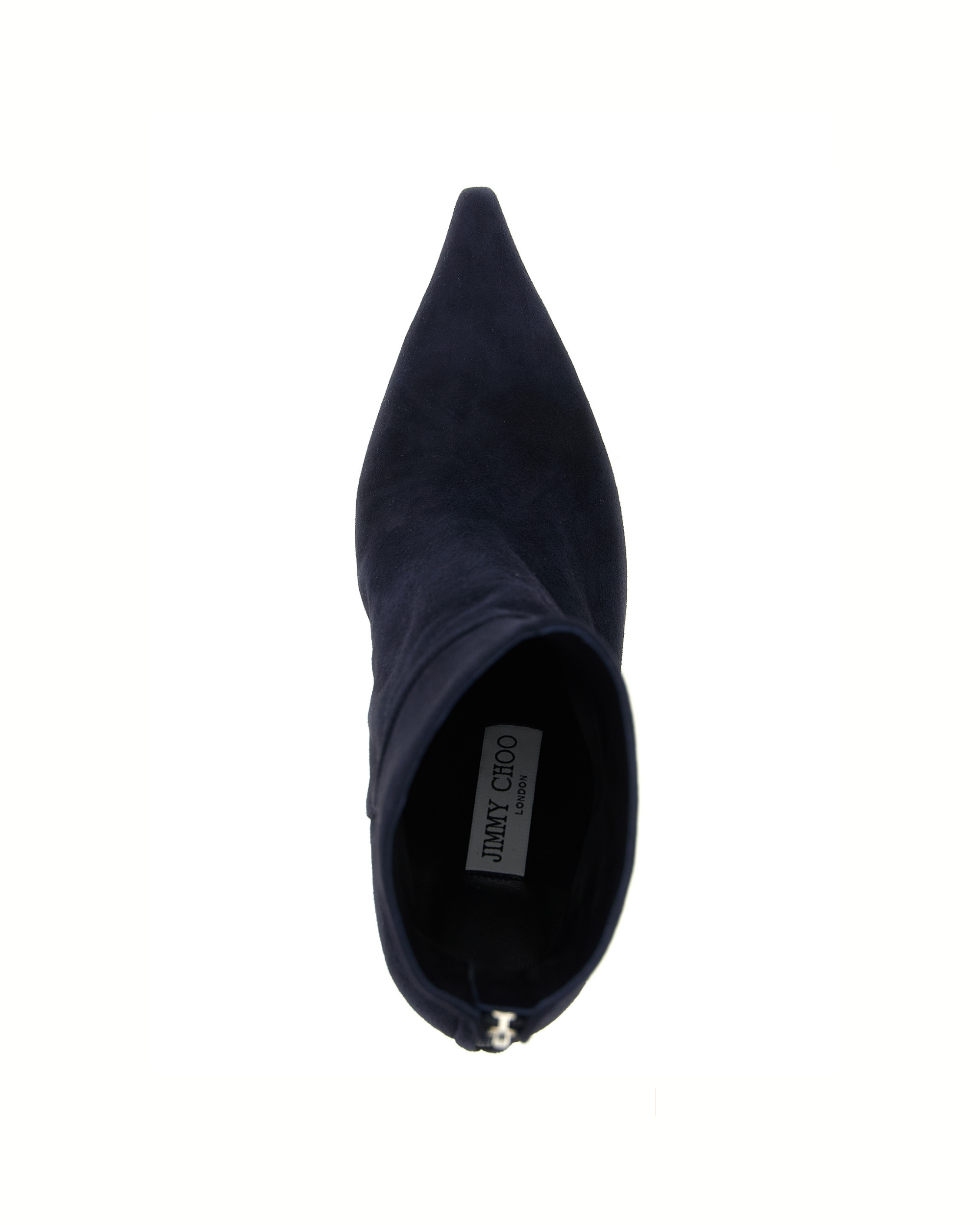 Jimmy Choo Cycas Ankle Boots in Suede Blu Navy