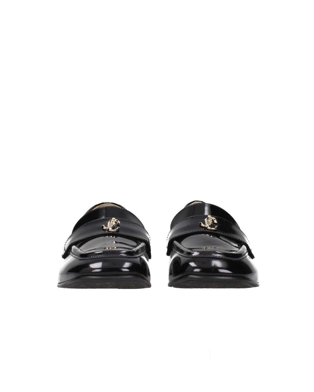 Jimmy Choo - Deme Loafer Flat in Pelle Nera