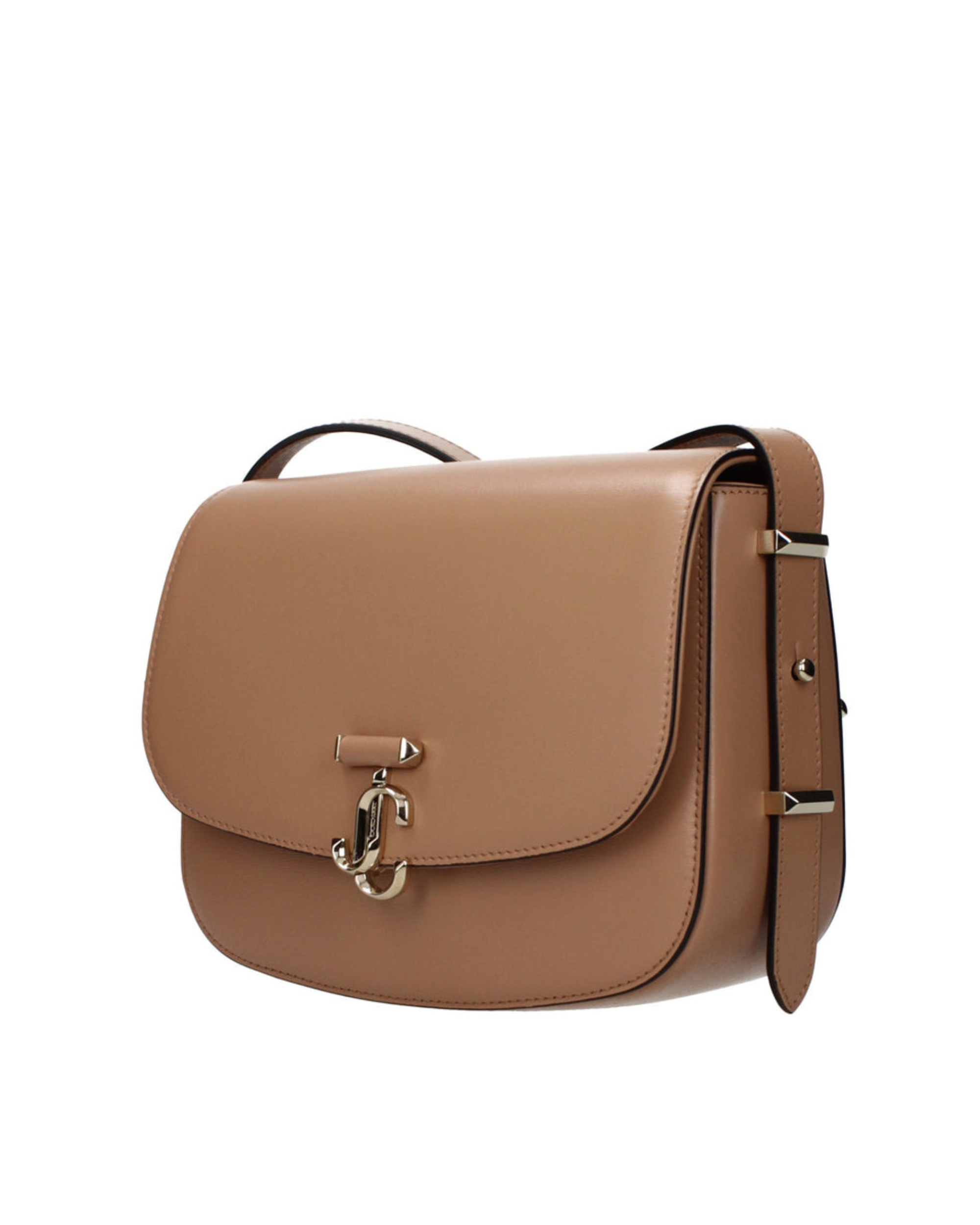 Jimmy Choo – JC Crossbody Bag Leather Biscuit Light Gold