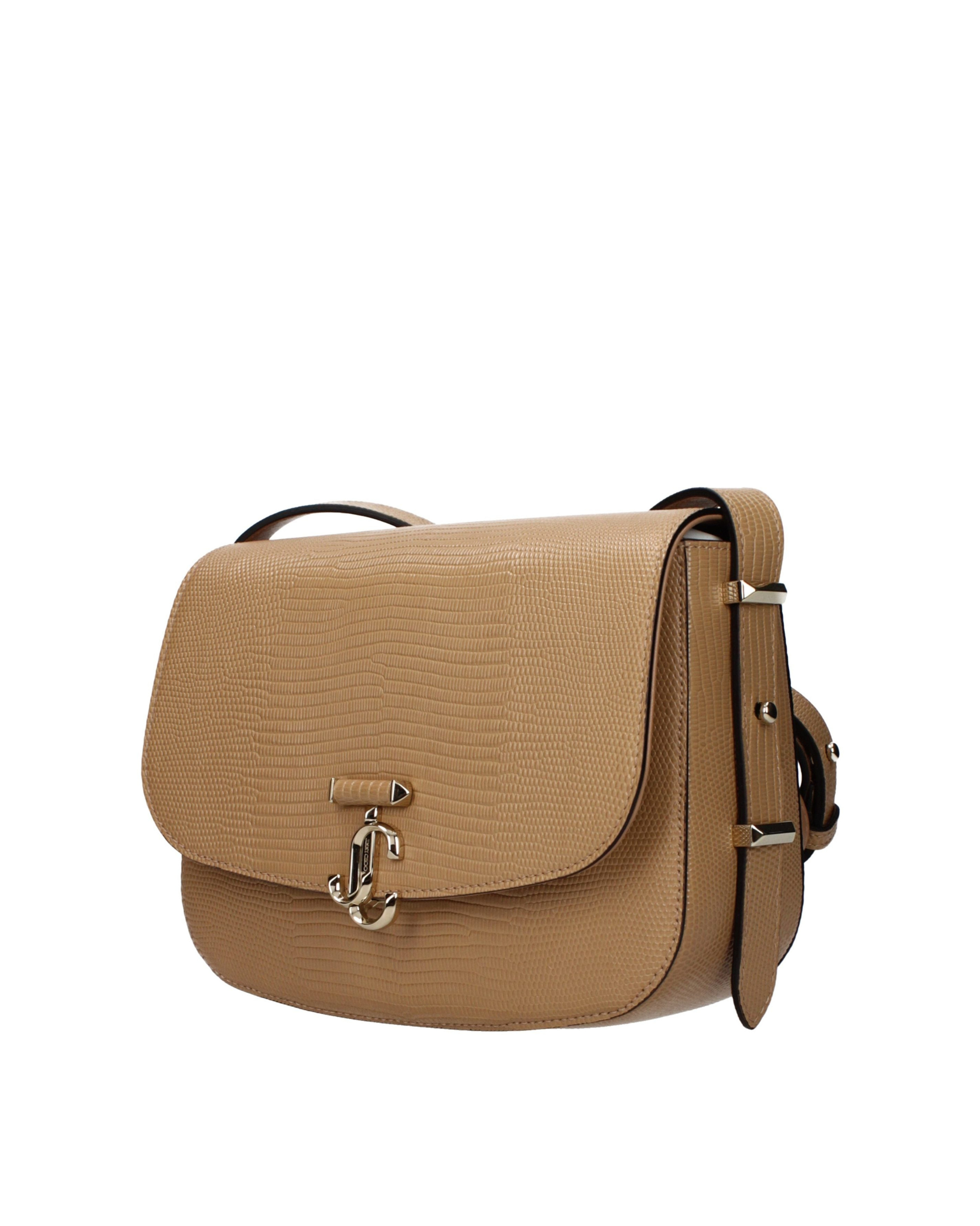 Jimmy Choo – JC Crossbody Bag Leather Biscuit