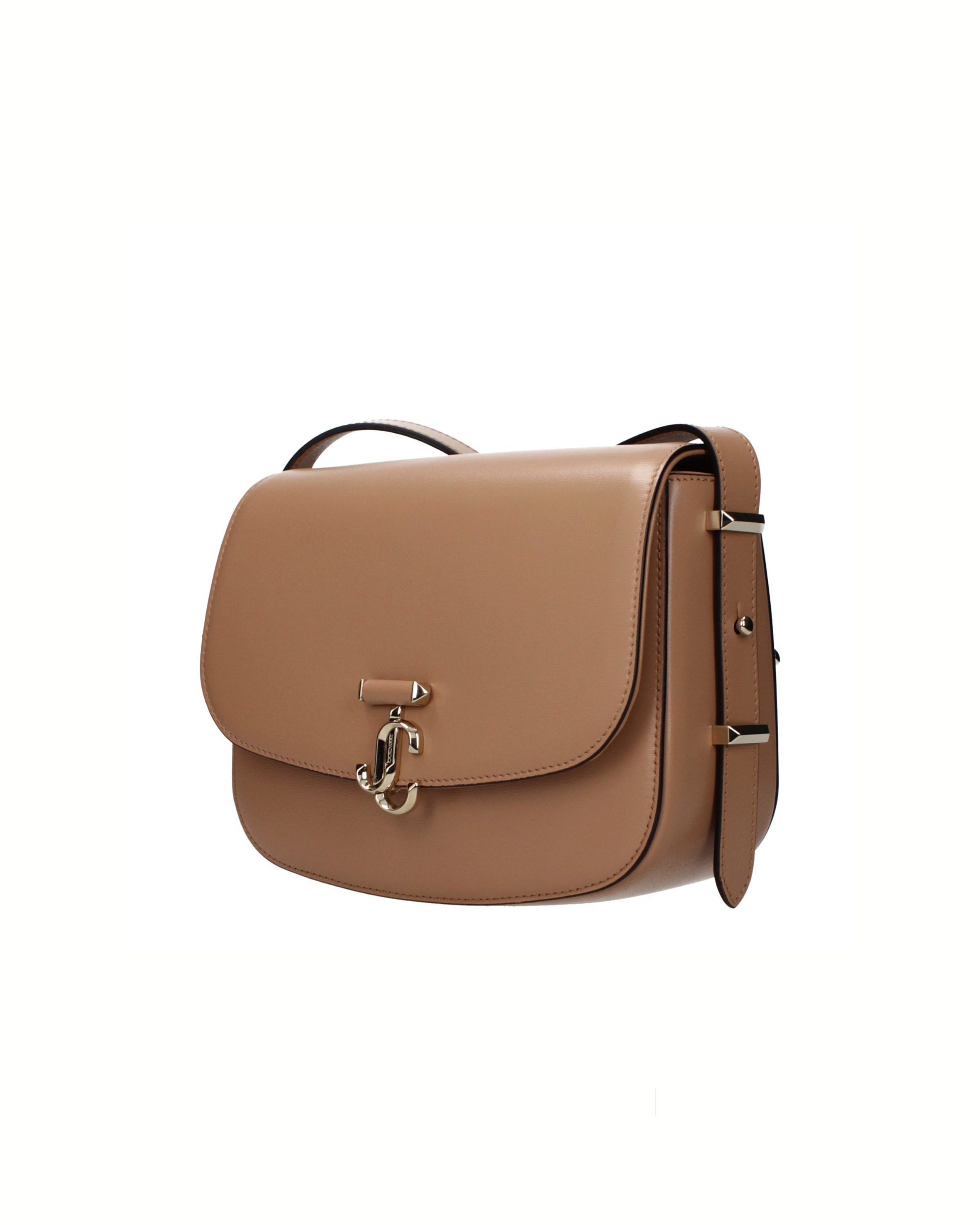 Jimmy Choo - JC Crossbody Bag in Pelle Biscuit
