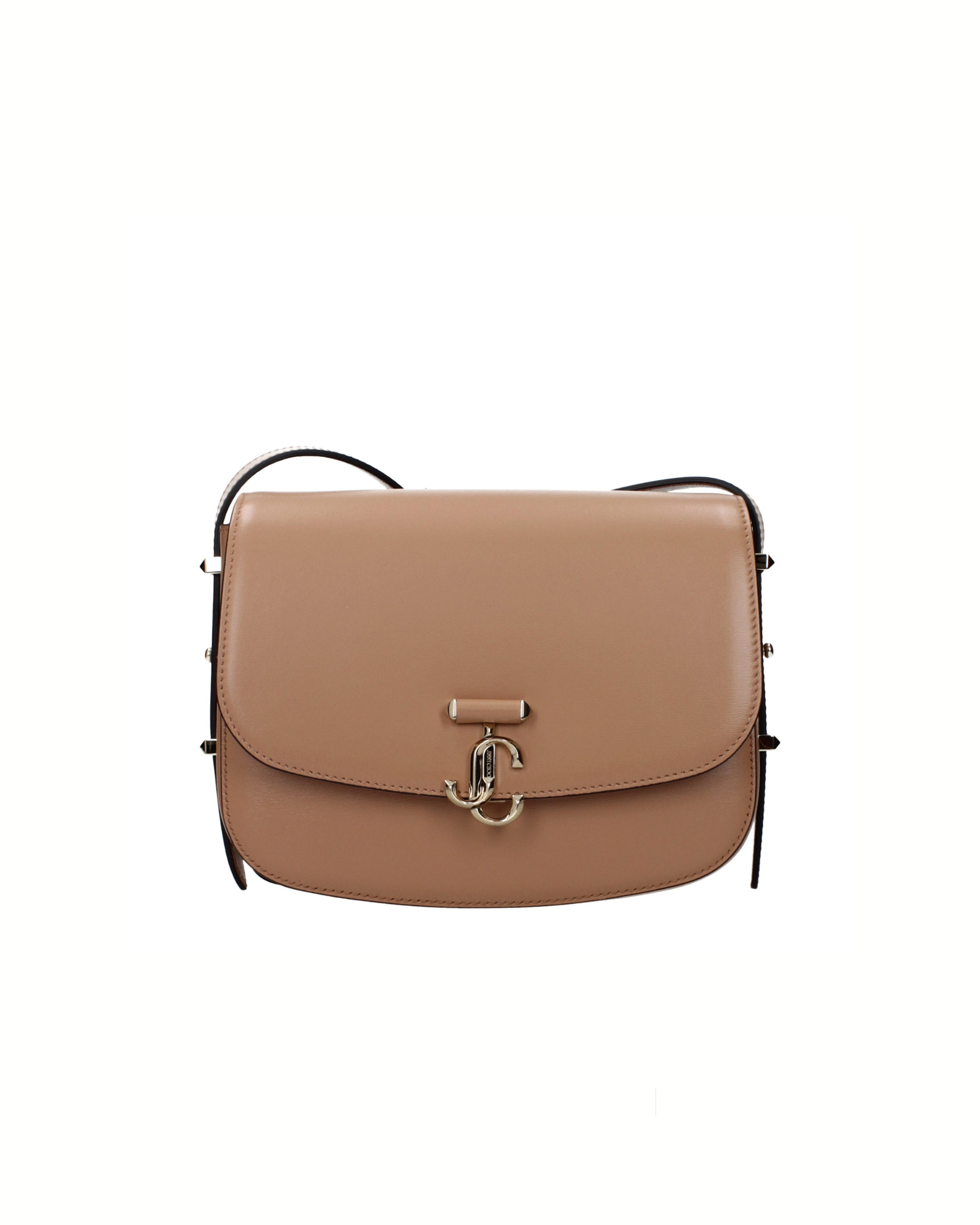 Jimmy Choo - JC Crossbody Bag in Pelle Biscuit