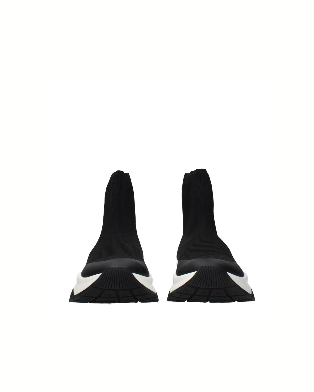 Jimmy Choo – Landon Sock Knit Sneakers Black