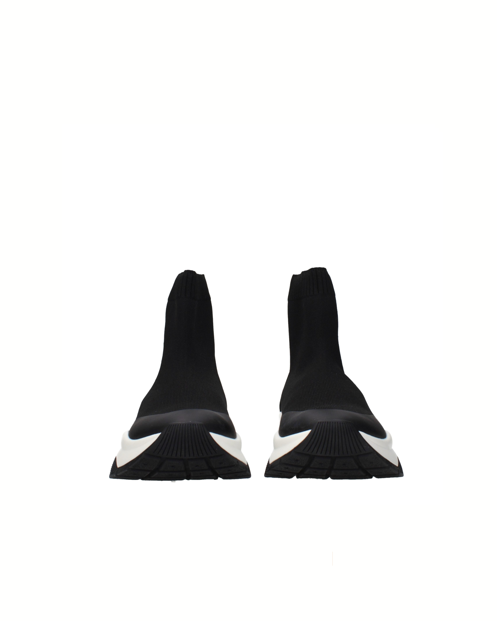 Jimmy Choo – Landon Sock Knit Sneakers Black