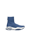 Jimmy Choo – Landon Sock Knit Sneakers Denim Blue