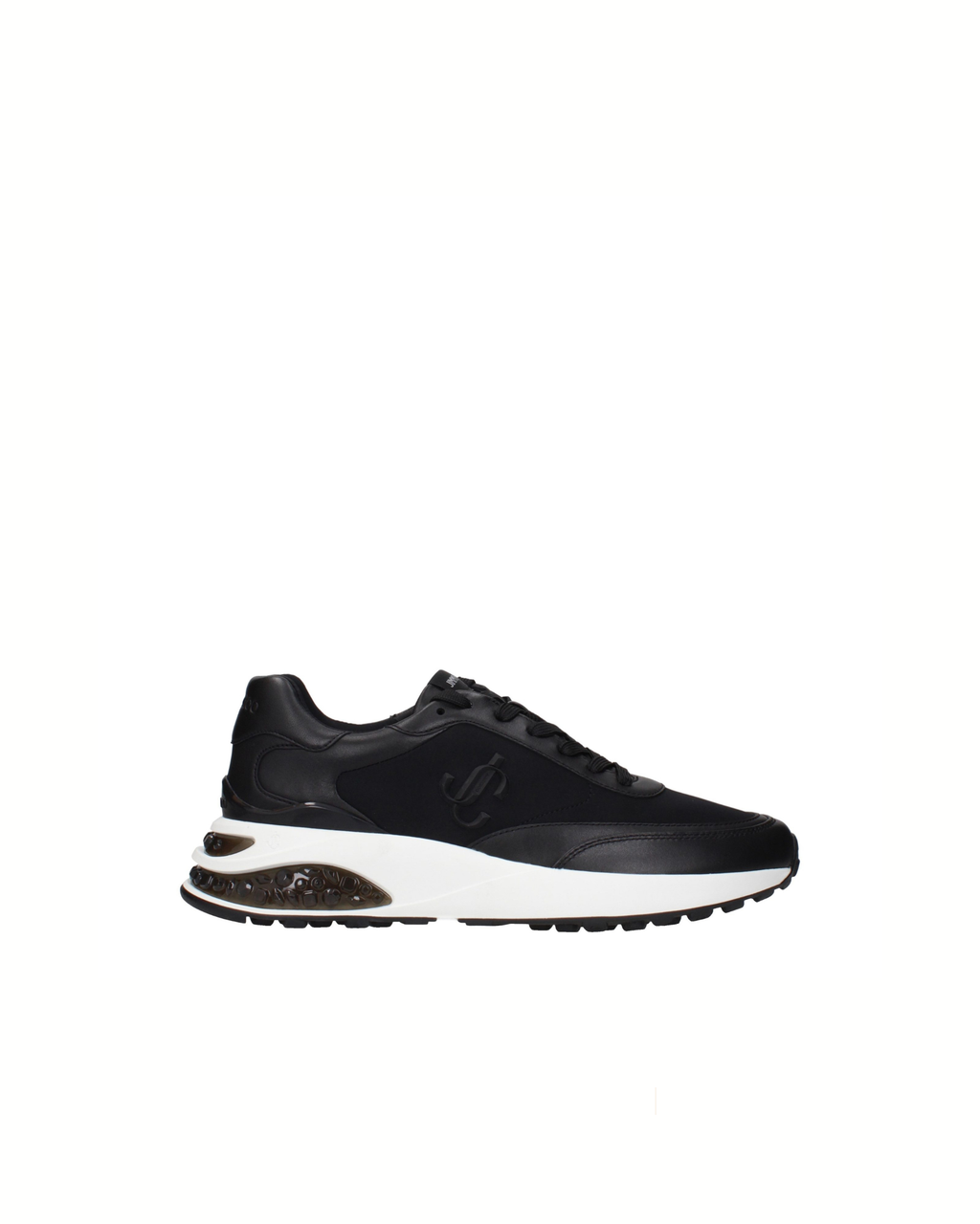 Jimmy Choo Memphis Lace Up Sneakers Black Mix