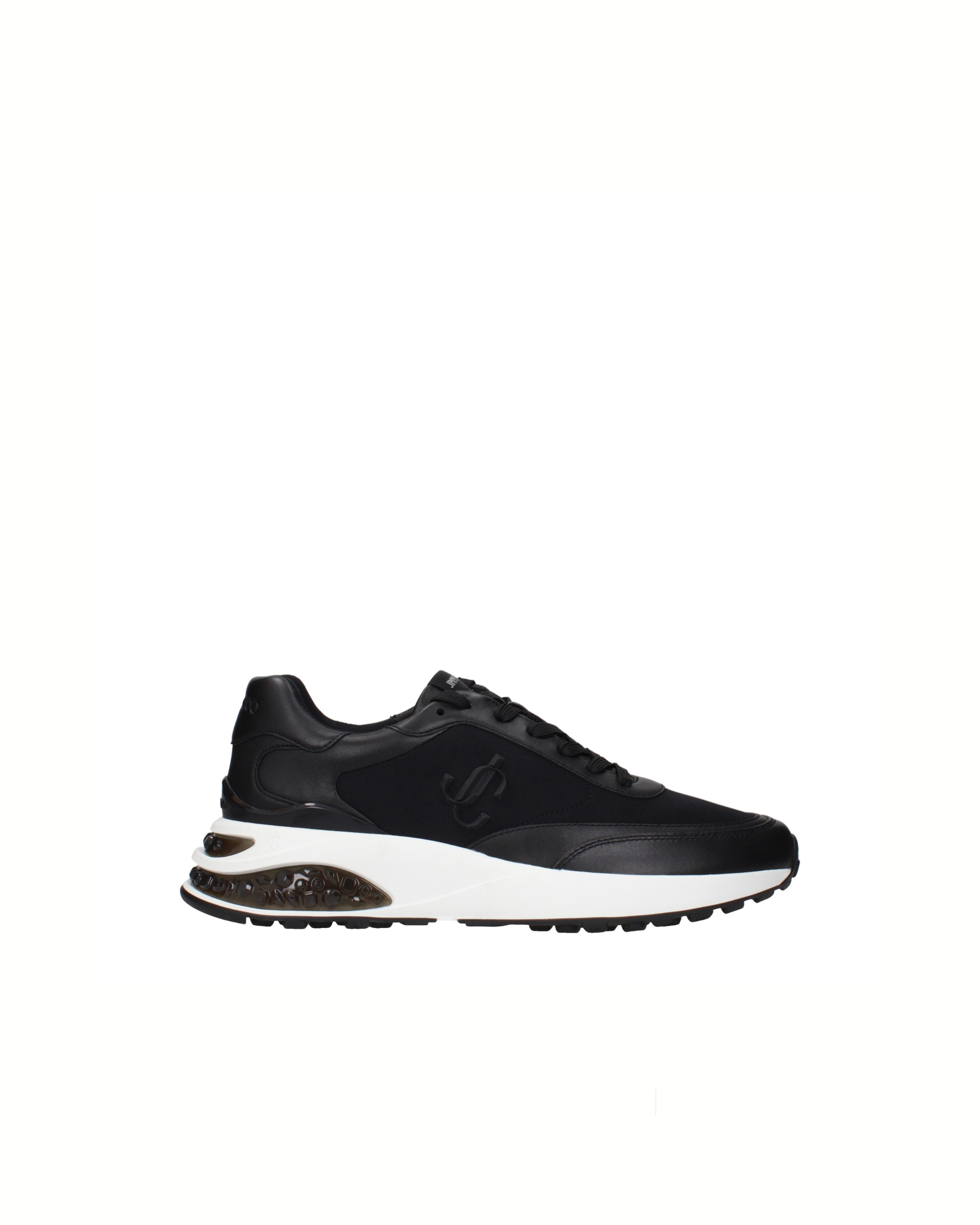 Jimmy Choo Memphis Lace Up Sneakers Black Mix
